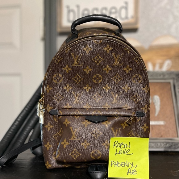 SOLD on cross posting - Louis Vuitton like new Palm Springs PM backpack - Picture 1 of 16